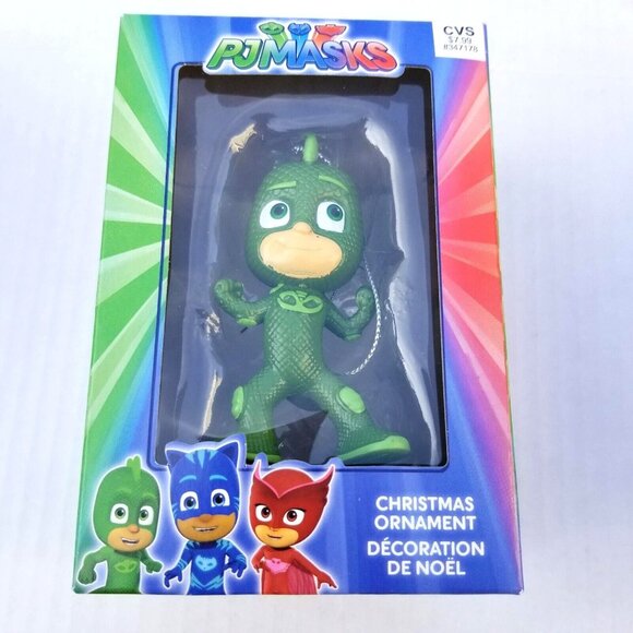 Kurt Adler PJ Masks Gekko Christmas Tree Ornament Green NEW - Picture 1 of 3
